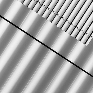the black line