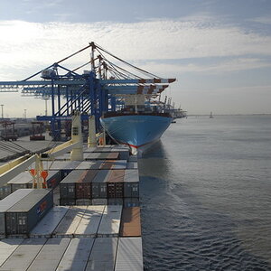 Maersk Vancouver und Eugen Maersk