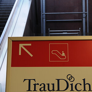 Gefährliche Rolltreppe?