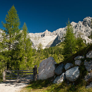 6 Blick auf den Dachstein
