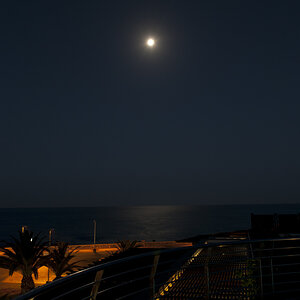Mond vor Maspalomas 2