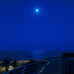 Mond vor Maspalomas