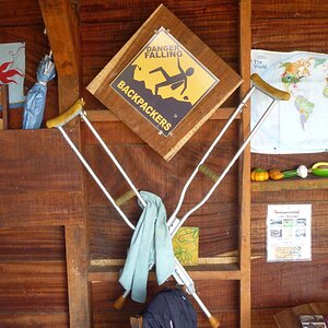 falling backpackers