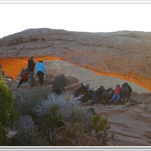 #47 Rush Hour an der Mesa Arch