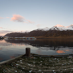 Siglufjörđur, Island. Panorama Nr. 2