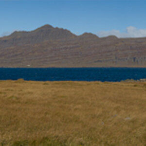 Hafnarnesviti, Island. Panorama