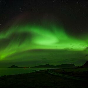 1 Krossnes Polarlicht Panorama