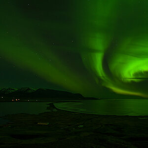 Polarlicht Miklavatn 1