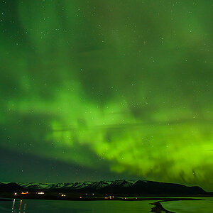 Polarlicht Miklavatn 2