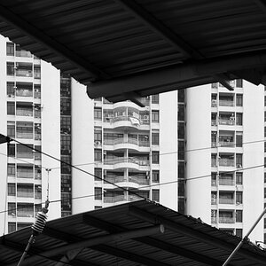 Bahnhofsblick Kuala Lumpur