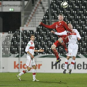 BUNDESLIGA U19 VfB Stuttgart vs Bayern München(1) 
am 29.11.2012