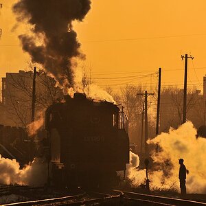 SY1359 rangiert im Bahnbetriebswerk Fuxin
2434