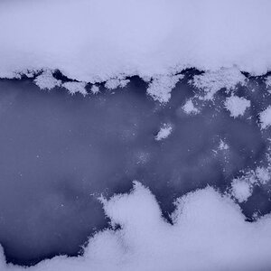 Wasser Schnee Kristalle