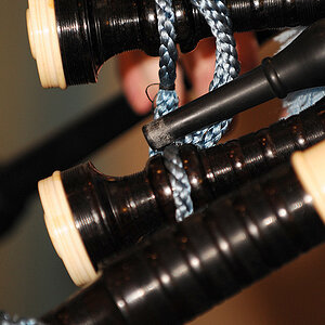 Dudelsack bei 3. Bagpipe-Wettbewerb in Nagold