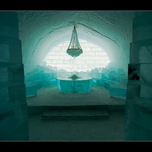 Crystal Hall, Icehotel, Nordschweden
