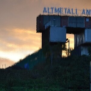 Altmetall bearbeitet