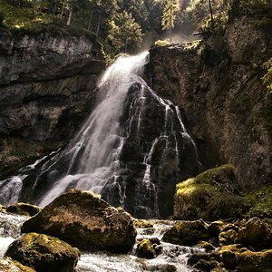 Gollinger Wasserfall HDR~1