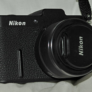 Nikon 1 V1 mit F2-Leder (MHX5644x)