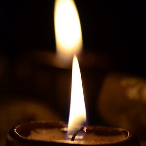 Adventskranz 4 makro