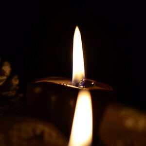 Adventskranz 5 makro