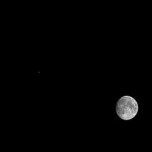 Vollmond über Halle