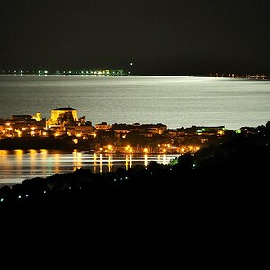 TZ See bei Vollmond