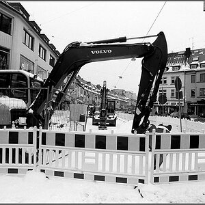 Baustelle - Winterpause