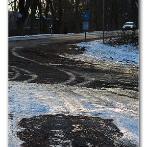 stellplatz im schnee