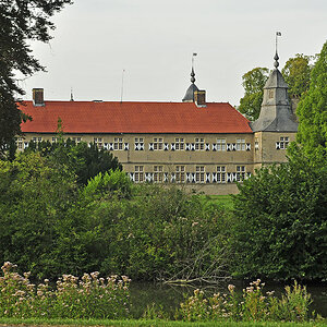 Schloss Westerwinkel bei Herbern, südl. Münsterland (MHX4791PSEx)