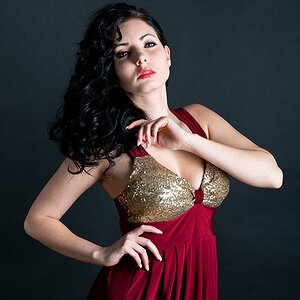 Das rote Kleid