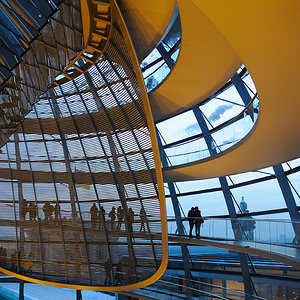 Reichstag blaue Stunde, Sonnenblende