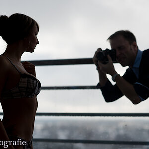Das Model und der Fotograf
