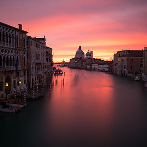 Canal Grande Im Morgenrot 0814
