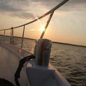 Abendstimmung auf der Müritz