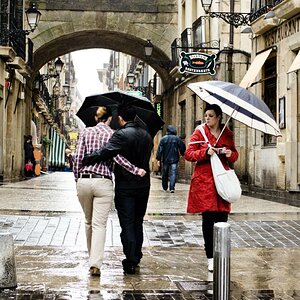 San Sebastian - Im Regen