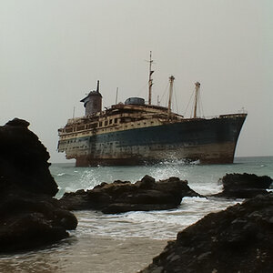 Wrack vor Fuenteventura