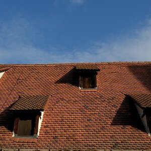 Mansardendach im Kloster Bebenhausen