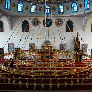 Moschee Duisburg Leuchter