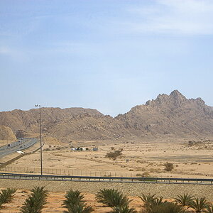 weg zum jebel hafeet klein