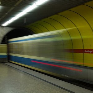 Und weg ist sie....