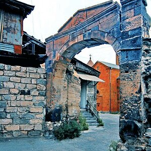the red church of kond,yerevan