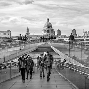 aufgang millenium bridge