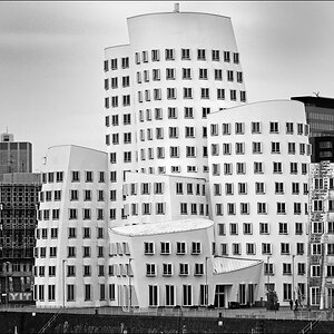 Düsseldorf - 28.02.2013 - Gehry Bauten