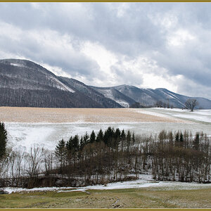 farben unter schnee