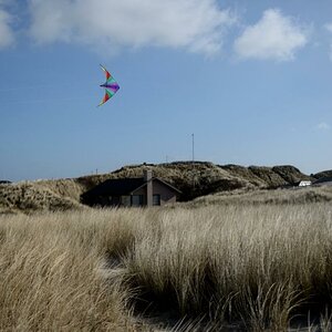 In den Dünen in Henne Strand