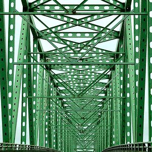 Brücke in Astoria, USA (Washington)
