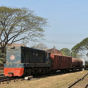 Lokaler Güterzug mit Lok 2231
in Pahartali
3703