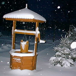 Brunnen im Winter 2