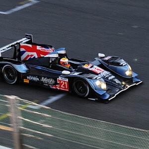Honda HPD ARX 03c auf der Alten Zielgerade