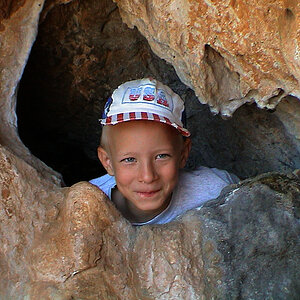 Lausbub in Kreta